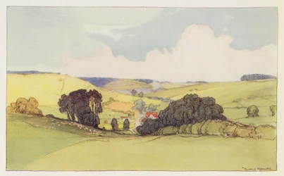 Vicino a Winterbourne Abbar