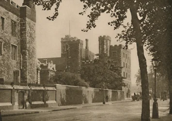Palazzo di Lambeth, residenza degli arcivescovi di Canterbury per sette secoli, c1935