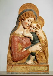 Vergine e Gesù bambino ...