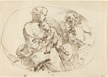 Sacra Famiglia [recto]