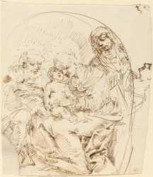 Sacra Famiglia con Sant