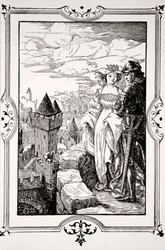 Annoure portò il re sui bastioni