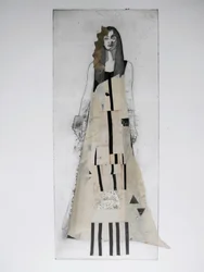 Figura astratta di moda