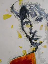 Ritratto astratto di una donna