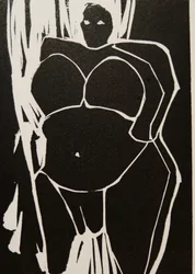 Una donna incinta dal carattere forte