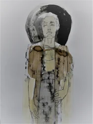 Figura femminile contemplativa