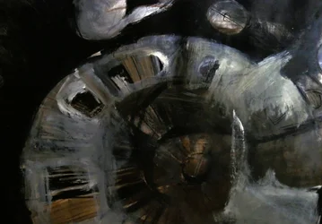 Vortice astratto scuro
