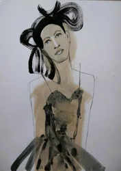 Ritratto di moda elegante