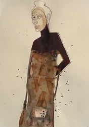 Elegante bozzetto di moda