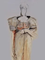 Elegante bozzetto di moda