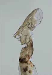 Profilo di una donna elegante