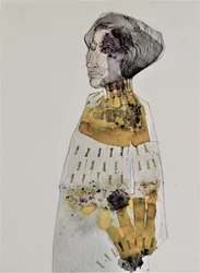 Profilo di una donna elegante