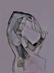 Figura femminile espressiva