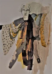 Stile kimono dorato