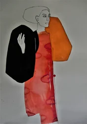 Figura della moda moderna