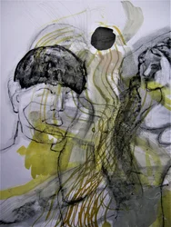 Figure astratte pensierose