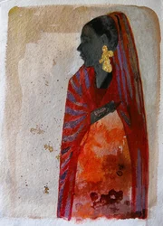 Profilo di una donna piena di vita