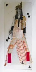 Collage di moda vintage