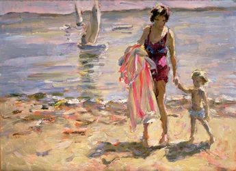 Scena di spiaggia, II