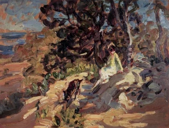 Riposo (olio su tela)