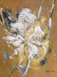 Fioritura bianca luminosa