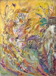 Colori vorticosi del giardino