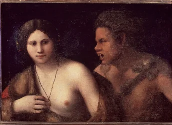 Ninfa e satiro