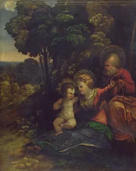 Riposo durante la fuga in Egitto, c.1510-12