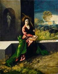 Santa Lucrezia, 1520 circa (olio su tavola)