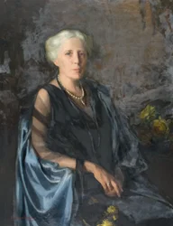 La Signora con il Mantello Blu