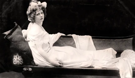 Mabel Love 1874-1953, attrice e ballerina inglese, inizio XX secolo