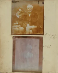 Sir George Campbell e suo figlio, George