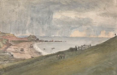 Budleigh, Salterton... Un modo più facile di scendere la scogliera