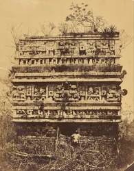 Chichén-Itzá - Ala destra del Palazzo delle Monache