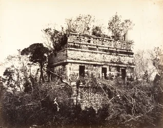 La prigione, a Chichen-Itza, 1857-89