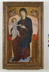 Madonna col Bambino in trono e angeli