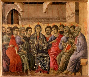 La Pentecoste Retro della Maestà