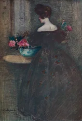 Peonie, c1887-1906, 1906