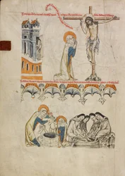 Cristo che Benedice Santa Edvige; Santa Edvige che Lava il Viso del Nipote