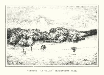 "Galoppo di Giorgio IV," Bennington Park
