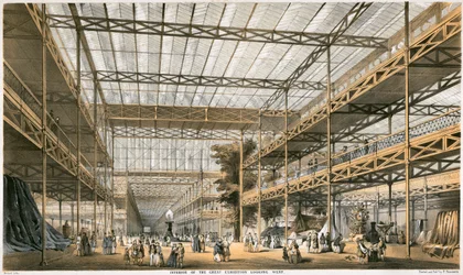 Grande Esposizione, Crystal Palace, Hyde Park, Londra