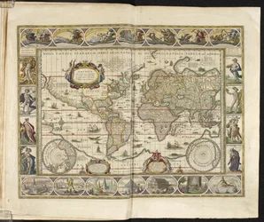 Una mappa del mondo