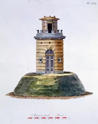 Design dal Magazine of Garden Gems di G. van Laar, pubblicato nel 1802