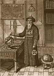 Johann Adam Schall von Bell, da China Illustrata di Athanasius Kircher, 1667