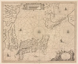 Mappa del Giappone, Nova et accurata Japoniae, Terrae Esonis ac Insularum adjacentium ex nivissima detectione descriptio