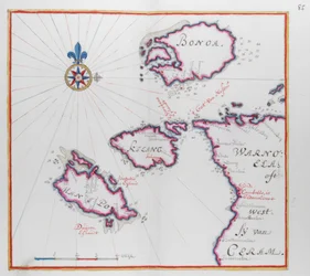 Mappa che mostra parte dell
