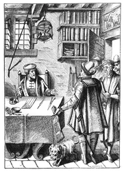 Il ricevitore delle tasse, da un