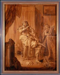La toilette del mattino