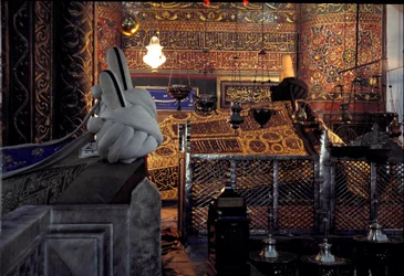 Vista del mausoleo di Mevlana (Celaleddin Rumi)