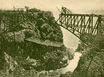 Costruzione del Ponte Ferroviario dello Zambesi, c1930